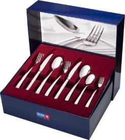 Sola Bestekset Bali - Modern - 9 Persoons - 90 Delig - Zilverwit Edelstaal 18/10 - RVS - Zilver -Kwaliteitskeukenwinkel Voor Thuis 1070x1200 2