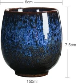 Simple Solutions Set Van 4 Koffiekopjes - Keramiek - Koffiebeker 150 Ml Zonder Oor - Mooi Cadeau Voor Man En Vrouw -Kwaliteitskeukenwinkel Voor Thuis 1096x1200