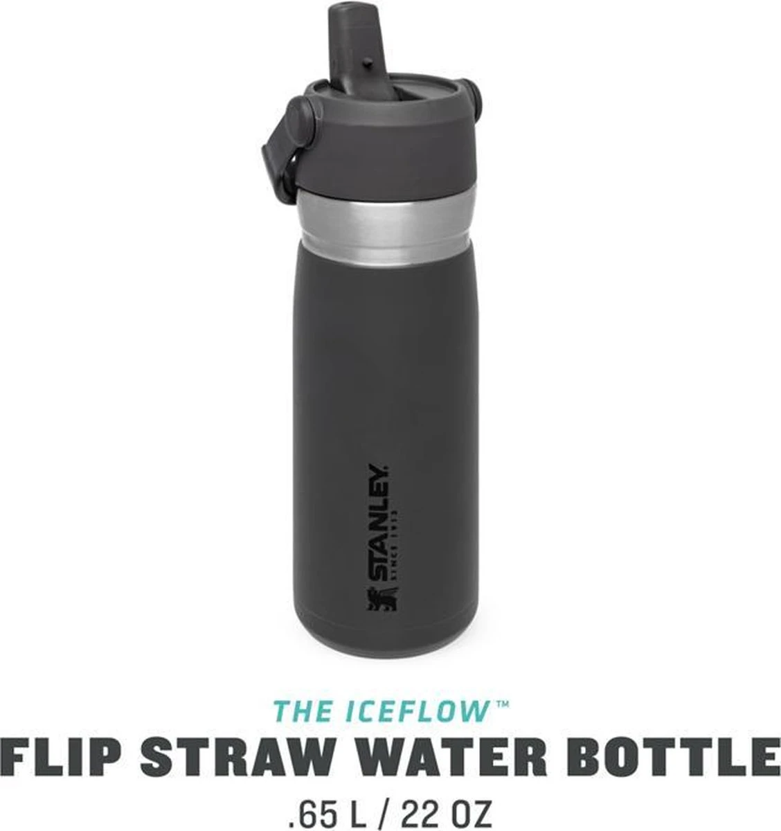 Stanley The IceFlow™ Flip Straw Water Bottle 0,65L - Thermosfles - Saffron 12 Stanley The IceFlow™ Flip Straw Water Bottle 0,65L - Thermosfles - Saffron - Afbeelding 12