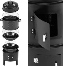 Merkloos Monzana Barbecue-ROKER-Grill-Oven -Kwaliteitskeukenwinkel Voor Thuis 1142x1200 1