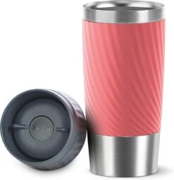 Tefal Travel Mug Easy Twist Thermobeker - Koraalrood - 0,36 Liter -Kwaliteitskeukenwinkel Voor Thuis 1157x1200