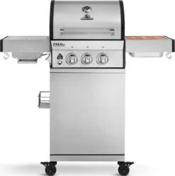 Burnhard Gas BBQ FRED JR. Deluxe - 2 Branders - Incl. Keramische Infraroodbrander & Afdekhoes - Deluxe -Kwaliteitskeukenwinkel Voor Thuis 1192x1200