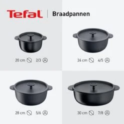 Tefal Trattoria Braadpan - Ø24 Cm -Kwaliteitskeukenwinkel Voor Thuis 1194x1200 6