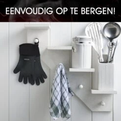 Sense Of Taste Ovenwanten - 2 Stuks - Ovenhandschoenen - Hittebestendig - 230°C - Siliconen - Zwart - Koken - Extra Lang -Kwaliteitskeukenwinkel Voor Thuis 1198x1200 21