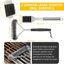 Saveur Royal® 35-delige Barbecue Gereedschapset In Roestvrij Staal - BBQ Grill Set Met Draagtas - Barbecuegerei-sets - Barbecue Accessoires Gereedschap - 35-delig -Kwaliteitskeukenwinkel Voor Thuis 1198x1200 6