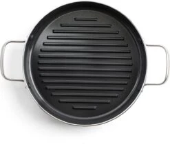 Dagelijkse Kost Keramische Grillpan - Ø28cm - PFAS-vrij - 2 Grepen -Kwaliteitskeukenwinkel Voor Thuis 1200x1021