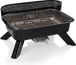 Princess 112252 Hybride Barbecue – Elektrische BBQ - Tafelmodel - 2000W - 44x 29cm - Gebruik Elektrisch Of Met Kolen -Kwaliteitskeukenwinkel Voor Thuis 1200x1025 1