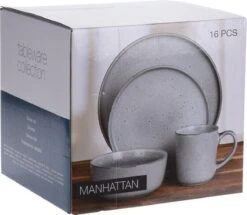 Excellent Serviesset - Servies - 16 Stuks - Aardewerk - Grijs 18 Excellent Serviesset - Servies - 16 Stuks - Aardewerk - Grijs -Kwaliteitskeukenwinkel Voor Thuis 1200x1044 1
