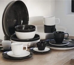 S&P - MIELO - Black - Dinerbord 26,5 Cm - Set Van 4 -Kwaliteitskeukenwinkel Voor Thuis 1200x1051