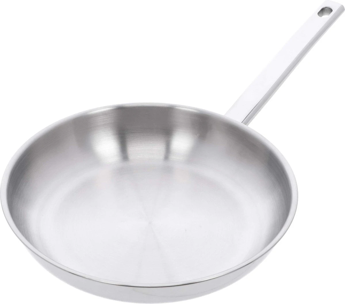 Demeyere Classico 3 RVS Koekenpan – Koekenpan Inductie - 24 Cm – PTFE-vrij 1 Demeyere Classico 3 RVS Koekenpan – Koekenpan Inductie - 24 Cm – PTFE-vrij