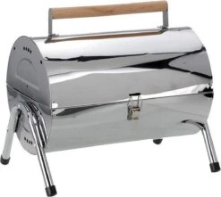 BBQ Collection Houtskoolbarbecue - Cilinder - Chroom -Kwaliteitskeukenwinkel Voor Thuis 1200x1072 3