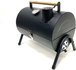 Compacte Draagbare Kolen BBQ Van Wolff BBQ - Handig Voor Op De Camping Op Het Strand Of In Een Park - Smoker Barbecue - Draagbare Lichtgewicht Bbq - Met Thermometer En Lucht Doorvoer. Laat Je Vlees Langzaam Garen. -Kwaliteitskeukenwinkel Voor Thuis 1200x1102 3