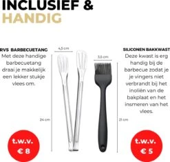Ozocozy BBQ-ONE Houtskool Tafelbarbecue - Ø30 Cm- Zwart - Incl. Draagtas, Siliconen Bakkwast En RVS-Barbecuetang 17 Ozocozy BBQ-ONE Houtskool Tafelbarbecue - Ø30 Cm- Zwart - Incl. Draagtas, Siliconen Bakkwast En RVS-Barbecuetang -Kwaliteitskeukenwinkel Voor Thuis 1200x1141 1
