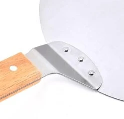 Luxe Pizzaschep Voor Verse Pizza - Extra Groot - RVS 30CM - Grote Pizza Schep Voor Oven Of BBQ Barbecue - Hout Handvat - Pizzaspatel Voor Zelfgemaakte Ovenpizza -Kwaliteitskeukenwinkel Voor Thuis 1200x1148 1