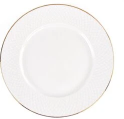 LeRijn® Serviesset Deventer 6 Persoons - 18 Delig - Licht Crème Wit Met Gouden Rand En Motief - Dinerborden - Soepborden - Dessertborden - Borden Servies - Bordenset -Kwaliteitskeukenwinkel Voor Thuis 1200x1153 1