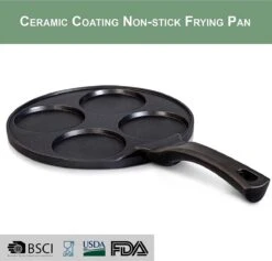 Pancake Pannenkoekenpan 4 Kop Marmeren Anti Aanbaklaag -Kwaliteitskeukenwinkel Voor Thuis 1200x1153 7