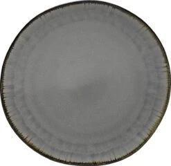 Serviesset 6 Personen - Evia Glacé - Lichgrijs / Zwart - 24-delig -Kwaliteitskeukenwinkel Voor Thuis 1200x1164