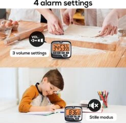 BanGosa® Magnetisch Digitale Kookwekker - Timer - RVS - Keukenwekker Digitaal - Digitale Keuken Timer - Stopwatch Met Magneet 13 BanGosa® Magnetisch Digitale Kookwekker - Timer - RVS - Keukenwekker Digitaal - Digitale Keuken Timer - Stopwatch Met Magneet -Kwaliteitskeukenwinkel Voor Thuis 1200x1174 3