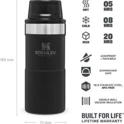 Stanley Trigger-Action Travel Mug 0.47L - Thermosfles - Matt Black 23 Stanley Trigger-Action Travel Mug 0.47L - Thermosfles - Matt Black -Kwaliteitskeukenwinkel Voor Thuis 1200x1198