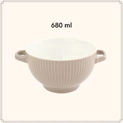 OTIX Soepkommen - Set Van 6 - Met Oor - Stapelbaar - Aardewerk - 680 Ml - 6 Kleuren -Kwaliteitskeukenwinkel Voor Thuis 1200x1200 111