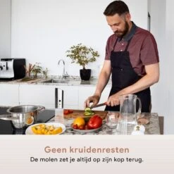 DODANA Premium Peper - & Zoutmolen Elektrisch - 1 Stuk - Pepermolen - Zoutmolen - Oplaadbaar - USB - Elektrische Pepermolen - RVS - Zwaartekracht Functie - LED Lamp - Nl Handleiding - Incl Borsteltje 13 DODANA Premium Peper - & Zoutmolen Elektrisch - 1 Stuk - Pepermolen - Zoutmolen - Oplaadbaar - USB - Elektrische Pepermolen - RVS - Zwaartekracht Functie - LED Lamp - Nl Handleiding - Incl Borsteltje -Kwaliteitskeukenwinkel Voor Thuis 1200x1200 1121