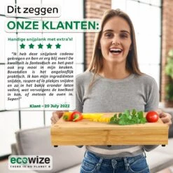 Ecowize 3-in-1 Bamboe Snijplank Met Opvangbak - Snijplank Hout Incl. 3 Roestvrijstalen Opvangbakjes Met Bamboe Deksel, 4 Inzetbare Raspen - Groentesnijder, Hakblok, Borrelplank, Tapasplank, Broodplank - 40x30cm - Duurzaam Cadeau -Kwaliteitskeukenwinkel Voor Thuis 1200x1200 1150