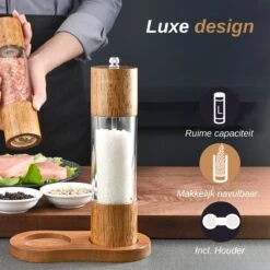 VAIVE Peper En Zoutmolen Set - Pepermolen -Kwaliteitskeukenwinkel Voor Thuis 1200x1200 1160