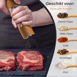 VAIVE Peper En Zoutmolen Set - Pepermolen -Kwaliteitskeukenwinkel Voor Thuis 1200x1200 1162