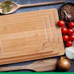 Rochester Snijplanken Hout – Borrelplank – Serveerplank - 3-Delig – Organisch Bamboe – Luxe Design – Hygienisch En Duurzaam -Kwaliteitskeukenwinkel Voor Thuis 1200x1200 1164