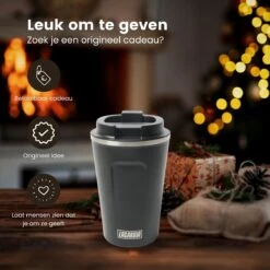 LaCardia Koffiebeker To Go Premium Zwart – Thermosbeker – Theebeker – 380ML – Herbruikbaar -Kwaliteitskeukenwinkel Voor Thuis 1200x1200 119