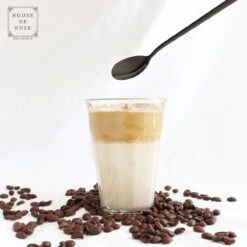 House Of Husk Latte Macchiato Lepels Set - Lange Theelepels - Koffielepels - Longdrinklepels - Sorbetlepels - Barlepel - RVS - 6 Stuks - 20CM - Zwart -Kwaliteitskeukenwinkel Voor Thuis 1200x1200 1210