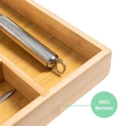 Grote Bestekbak Bamboe 81x47CM - Coninx Besteklade - Opbergbak - Duurzaam - Bamboe - Voor Laden Vanaf 47cm Diep -Kwaliteitskeukenwinkel Voor Thuis 1200x1200 1215