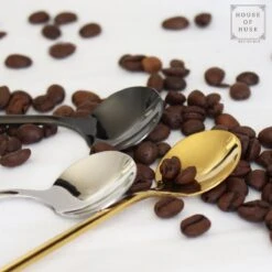 House Of Husk® Theelepels Set - Theelepeltjes - Koffielepels - Koffielepeltjes - RVS - 13cm - 12 Stuks - Zwart -Kwaliteitskeukenwinkel Voor Thuis 1200x1200 1236