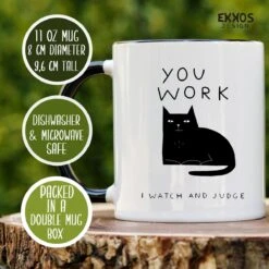 I Work Hard Kat Mok - Katten - Juf Cadeau - Meester Cadeau - Verjaardagscadeau - Cadeau - Verjaardag Cadeau Man - Cadeau Voor Man - Cadeau Voor Vrouw - Mokken - Theeglazen - Koffiekopjes -Kwaliteitskeukenwinkel Voor Thuis 1200x1200 143