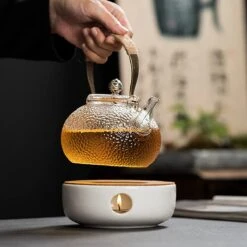 ConBlom Keramische Theepot, Warmer, Theewarmer, Koffiewarmer, Stoofje, Met Kurk-stoofje, Theepot Basis, Theefornuis, Melkwarmer Voor Thuis, Café, Theemelk (zonder Kaars En Theepot) -Kwaliteitskeukenwinkel Voor Thuis 1200x1200 162