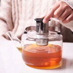 Viva Scandinavia Bjorn Theepot - Glas - Met Filter - 1,2 L - Transparant -Kwaliteitskeukenwinkel Voor Thuis 1200x1200 225