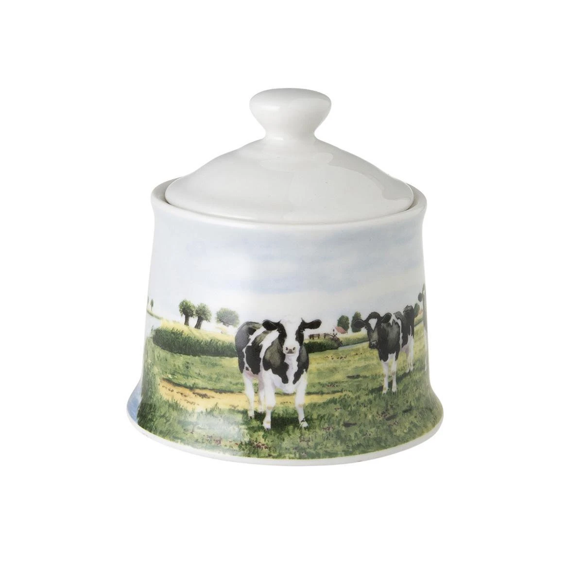 Wiebe Van Der Zee Suikerpot "Koe In Waterland" 3 Wiebe Van Der Zee Suikerpot "Koe In Waterland" - Afbeelding 3