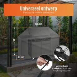 GrillX Barbecue Hoes - 145 X 61 X 117cm - BBQ Hoes Waterdicht - Beschermhoes Inclusief Trekkoord - BBQ Accesoires 10 GrillX Barbecue Hoes - 145 X 61 X 117cm - BBQ Hoes Waterdicht - Beschermhoes Inclusief Trekkoord - BBQ Accesoires -Kwaliteitskeukenwinkel Voor Thuis 1200x1200 241