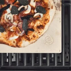 Burnhard Pizzasteen 38 X 30 X 1,5 Cm + Pizzaschep -Kwaliteitskeukenwinkel Voor Thuis 1200x1200 315