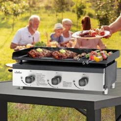 Bighorn Plancha Grill - Gasbarbecue – Tabletop – Draagbaar – 3 Branders -Kwaliteitskeukenwinkel Voor Thuis 1200x1200 381