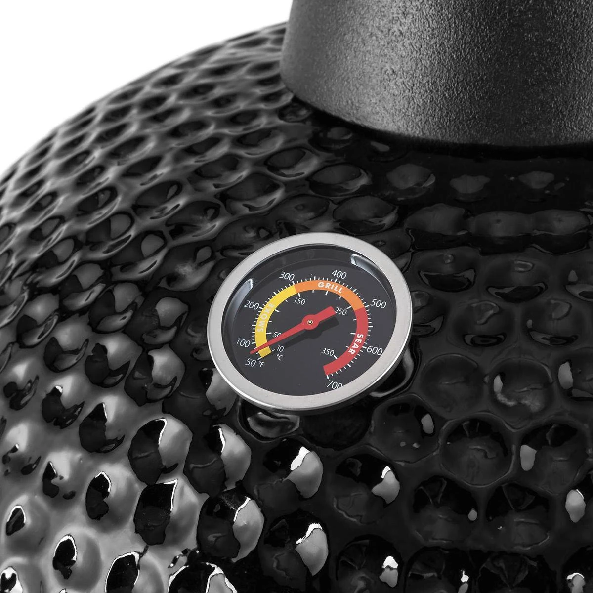 Patton Kamado Houtskool Barbecue - 18" - Grilloppervlak Ø 39 Cm - Met Bluetooth Thermometer - Groen 12 Patton Kamado Houtskool Barbecue - 18" - Grilloppervlak Ø 39 Cm - Met Bluetooth Thermometer - Groen - Afbeelding 12