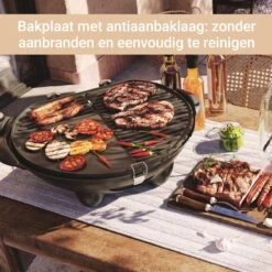 SUNTEC Elektrische BBQ 9493 - Geschikt Voor Buiten Als Tafelbarbecue Of Staande Barbecue - Barbecue Voor Balkon, Terras, Tuin En Camping - Elektrisch Barbecueën Met Max. 2400 Watt - Mobiel Onderstel -Kwaliteitskeukenwinkel Voor Thuis 1200x1200 434