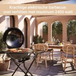 SUNTEC Elektrische BBQ 9493 - Geschikt Voor Buiten Als Tafelbarbecue Of Staande Barbecue - Barbecue Voor Balkon, Terras, Tuin En Camping - Elektrisch Barbecueën Met Max. 2400 Watt - Mobiel Onderstel -Kwaliteitskeukenwinkel Voor Thuis 1200x1200 436