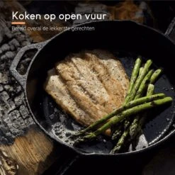 Ocina Gietijzeren Pan – ø30,5cm - Skillet - Koekenpan – Hapjespan – Koekenpan Inductie – Koekenpannenset - Gietijzeren Pan Bbq - Gietijzer -Kwaliteitskeukenwinkel Voor Thuis 1200x1200 474