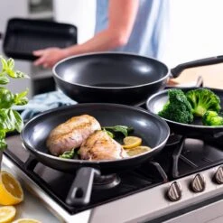 GreenPan Memphis Koekenpannenset - 3-delig - Zwart - Inductie - PFAS-vrij -Kwaliteitskeukenwinkel Voor Thuis 1200x1200 544