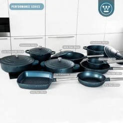 Westinghouse Performance Series - Wokpan Inductie - 28cm Luxe Wok Met Deksel - Blauw - Geschikt Voor Alle Warmtebronnen -Kwaliteitskeukenwinkel Voor Thuis 1200x1200 725