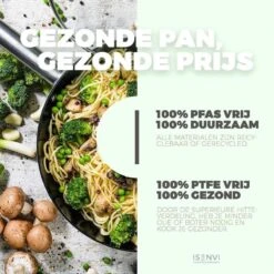 ISENVI Avon Keramische Wok Met Deksel 36 CM - Ergo Greep -Kwaliteitskeukenwinkel Voor Thuis 1200x1200 787