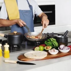 DeBuyer Mineral B Element Koekenpan - Zilver - Rond - Ø 28 Cm -Kwaliteitskeukenwinkel Voor Thuis 1200x1200 816