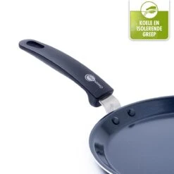 GreenPan Essentials Pannenkoekenpan 24cm - Zwart - Inductie - PFAS-vrij -Kwaliteitskeukenwinkel Voor Thuis 1200x1200 943