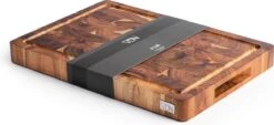 VDN Professionele Snijplank Acacia Hout Met Sapgeul En Handvatten – Hakblok 26x38x3.5 Cm -Kwaliteitskeukenwinkel Voor Thuis 1200x550 1